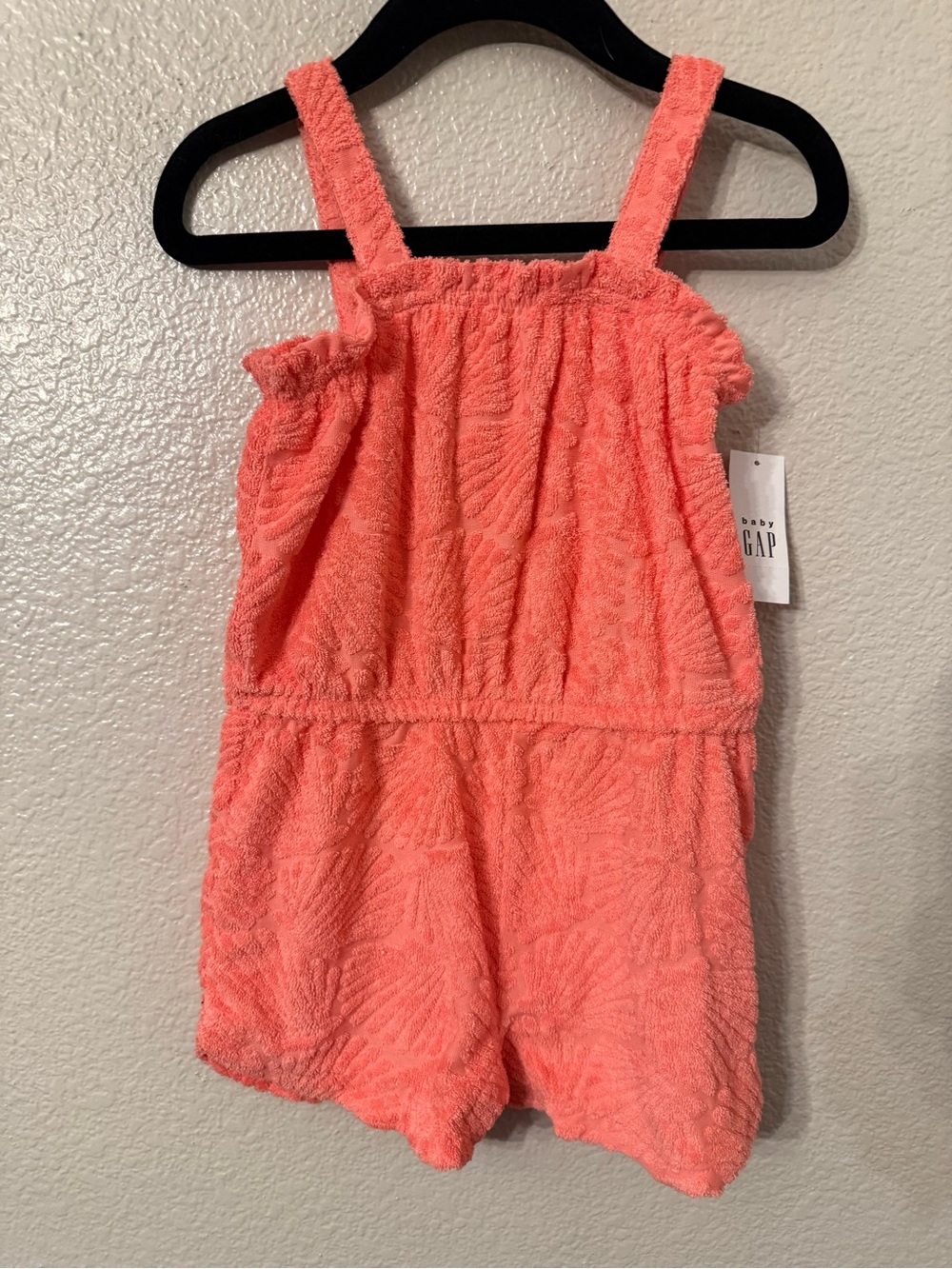 GAP Coral Terry Girl’s Romper